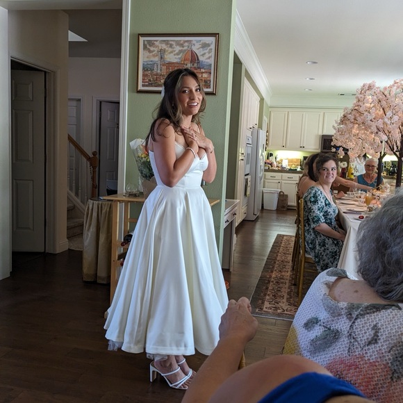 House of CB mademoiselle dress white M - Picture 3 of 7